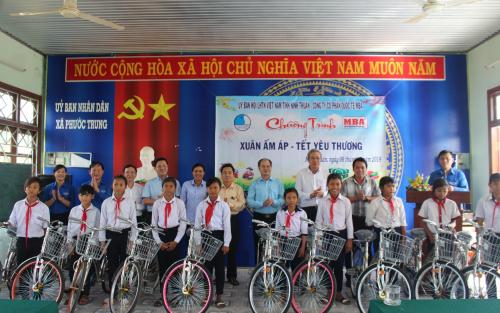 NINH THUẬN PHỐI HỢP CÔNG TY MBA TỔ CHỨC CHƯƠNG TRÌNH "XUÂN ẤM ÁP - TẾT YÊU THƯƠNG"